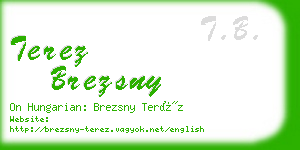 terez brezsny business card